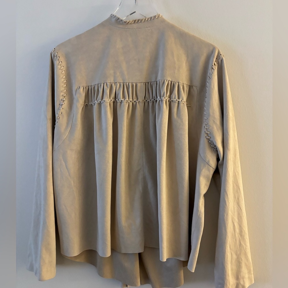 Jessica Simpson Cream Jacket Size 2X - Picture 2 of 5